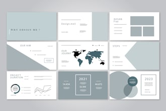 design creative and professional powerpoint presentations