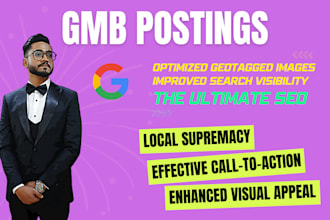 do gmb postings for your local business listing with optimized geotagged images
