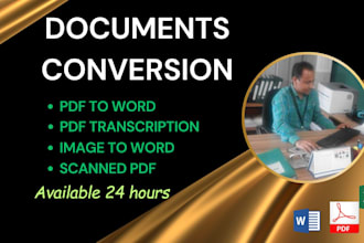 convert PDF to word, excel and powerpoint