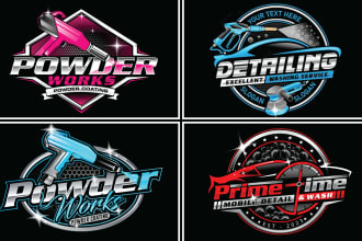 provide premium auto detailing, car wash, mobile wash, auto spa, automobile logo