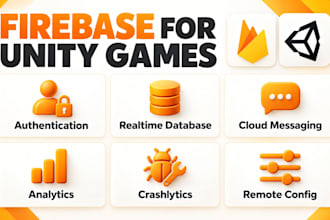 integrate firebase in your unity games