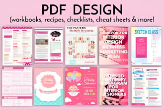 design canva pdf ebook, workbook, lead magnet with editable link