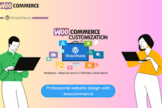 build an ecommerce website using woocommerce store wordpress
