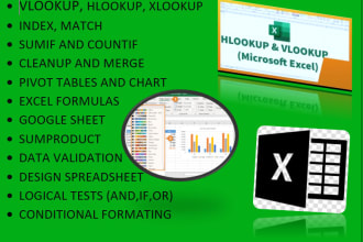 do vlookup, index, match, cleanup, google sheets, excel formula