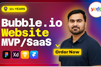 be your bubble io developer and develop bubble website