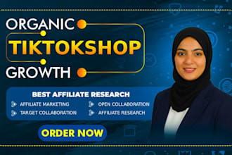 be your tik tok shop marketing and affiliate research expert