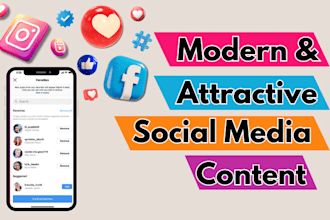 create your facebook posts and instagram content