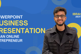 create a business proposal powerpoint presentation for you