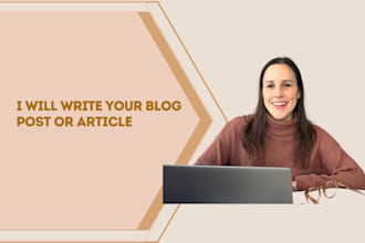 write your blog post or article