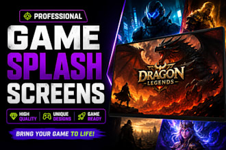 help you design your games splash screens