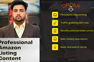 write amazon product listings, SEO optimized product description