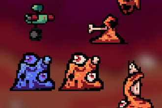 create pixel art sprites