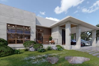 be your architect and drafter for house plans and 3d render