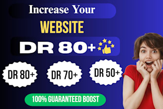 increase ahrefs domain rating DR up to DR 70 with safe backlinks