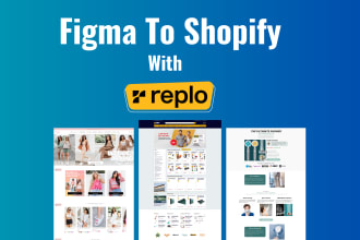 convert your figma to shopify using replo