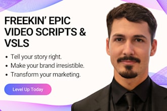 write compelling professional video scripts for your business ads