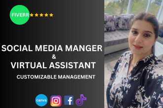 b trendy instagram manager and virtual assistant