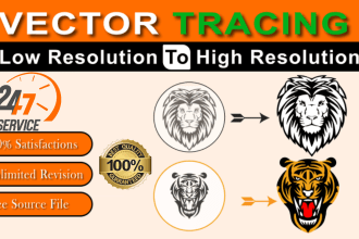 recreate cleanup logo vectorize, image sketch, vector tracing and line art