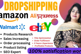 do walmart aliexpress amazon to ebay dropshipping listing