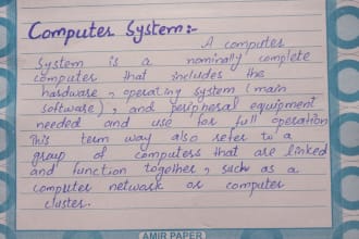 do expert handwriting services and assignment job for