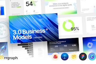 design a modern investor pitch deck