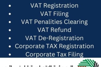 do vat and corporate tax, tax refund and penalty adjustment