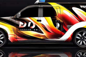 do pro car wrap, truck wrap, or any vehicle wrap design