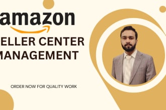 be offering service as a VA for amazon seller central