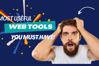 provide web tools for your website in HTML and CSS with javascript