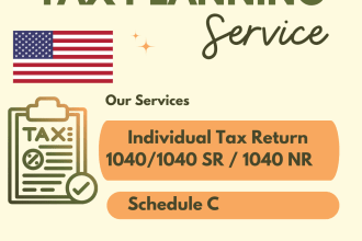 prepare and efiling US tax returns for individual and business 1040, 1120, 1065