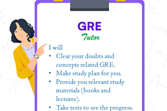 be your gre tutor