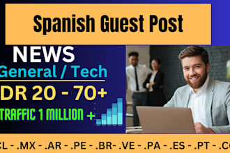 do spanish guest posts and backlinks on chile, peru, mexico, spain, and more