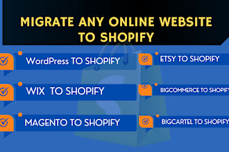 clone migrate any ecommerce store to shopify