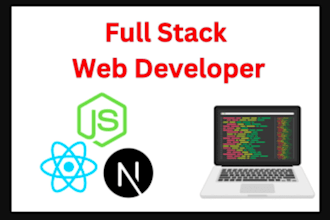 do web development both back end and front end in fullstack