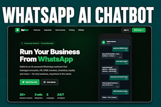 build a whatsapp ai chatbot for your business with orders and invoices