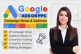 setup, manage and optimize your google ads campaign
