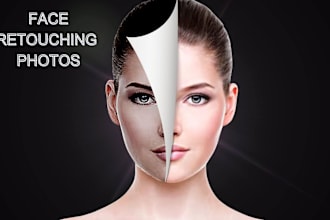 enhance your face retouching and photo editing , headshots