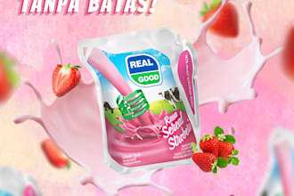 design cute promotional poster and banner