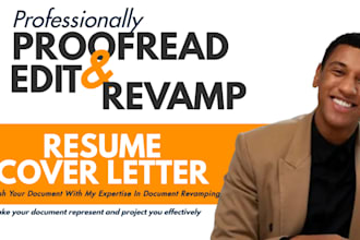 revamp and write impactful resumes and cover letters to boost your career growth