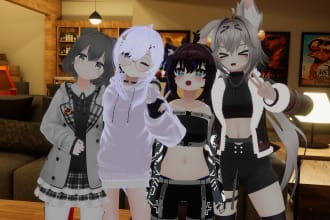 upload a vrchat avatar for you