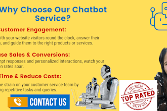 build a custom chatbot for your business website