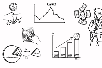 draw doodle hand drawn diagrams, icons, charts, infographic