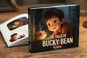 draw childrens book illustration for KDP