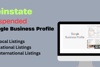 create new or reinstate suspended google business profile