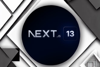 create a custom web app with the latest version of next js