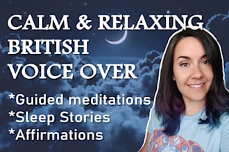 voice your meditation or sleep story