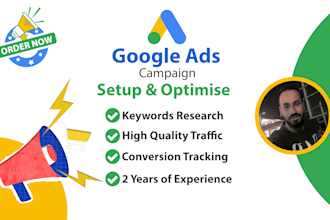 setup and optimize your google ads adwords ppc campaigns