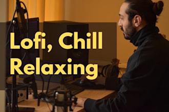 produce your lofi, chill beats and relaxation music
