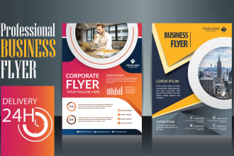 make a professional business leaflet, one pager, pamphlet, and sell sheet flyer