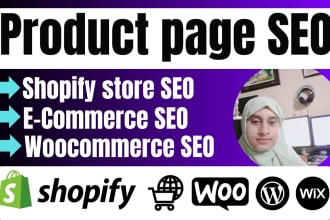 advanced shopify ecommerce SEO and woocommerce service for google rank
